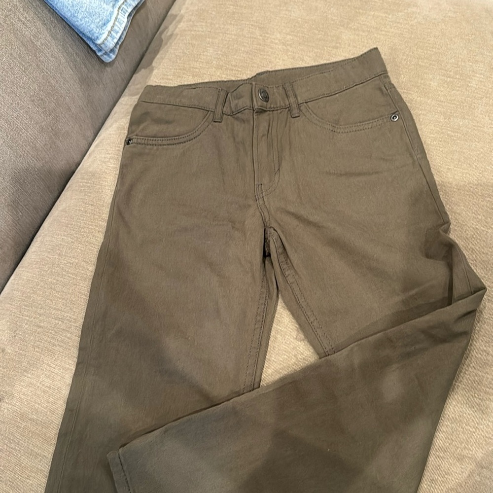 H&M boys army green pants NWT